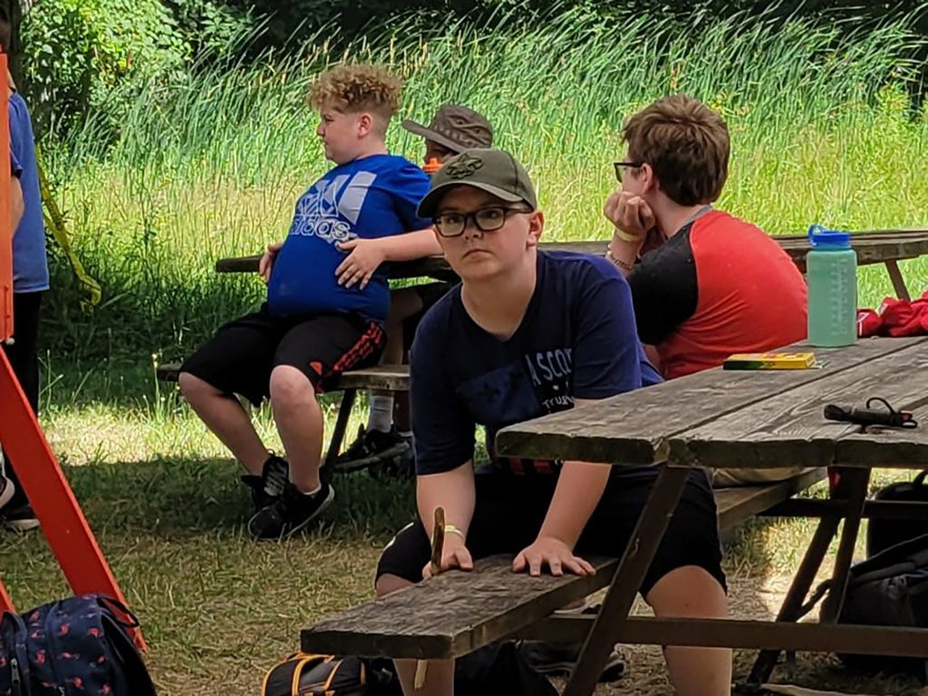 Troop 109 at DBarA in 2022 Photo by Ken Ohr