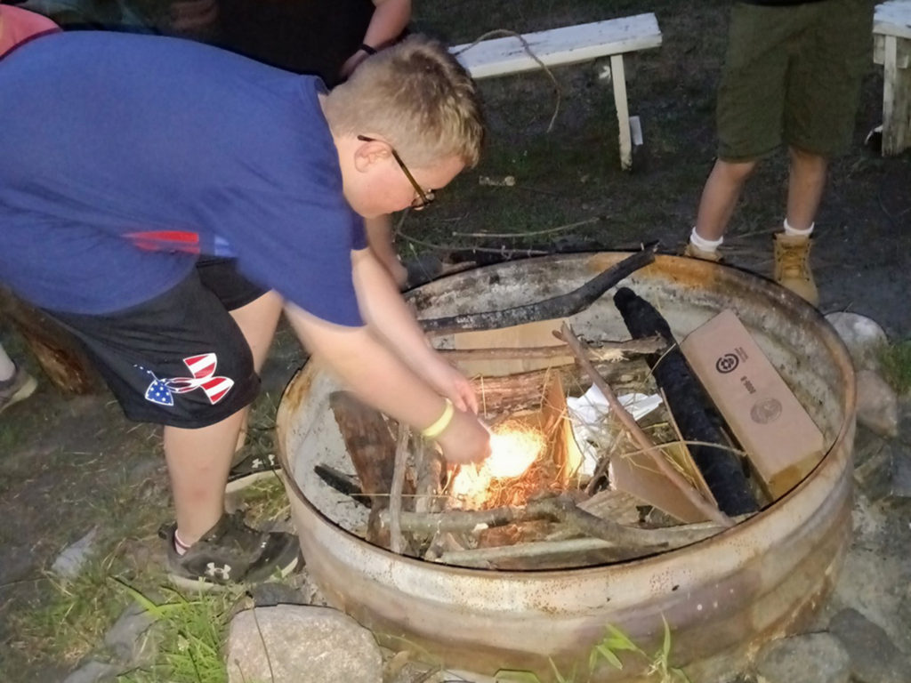 Troop 109 at DBarA in 2022 Photo by Ken Ohr
