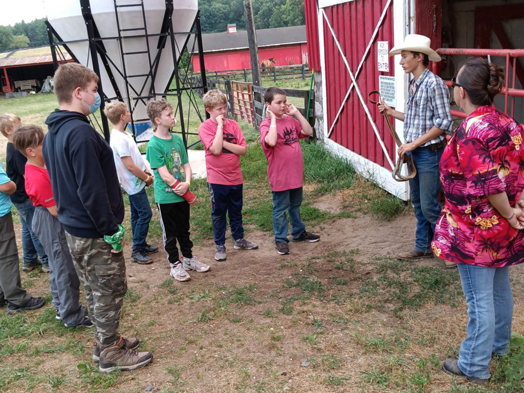 Troop 109 at DBarA in 2022 Photo by Ken Ohr