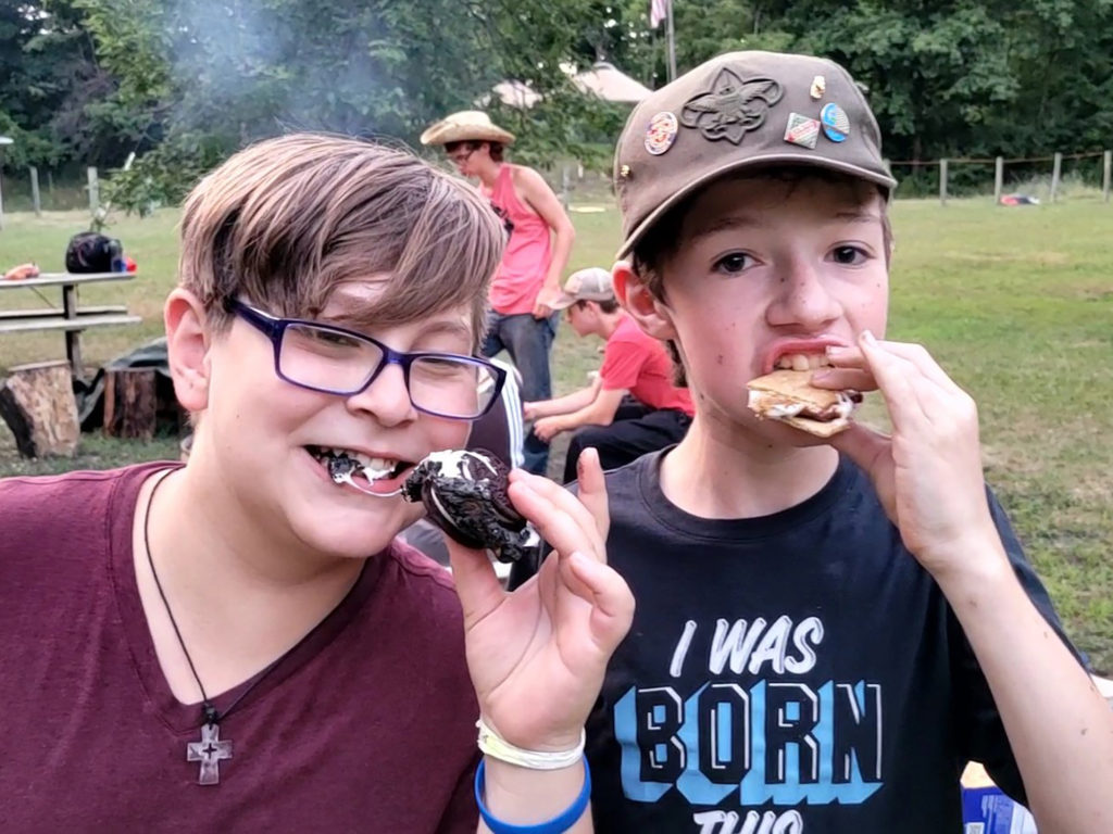 Troop 109 at DBarA in 2022 Photo by Ken Ohr