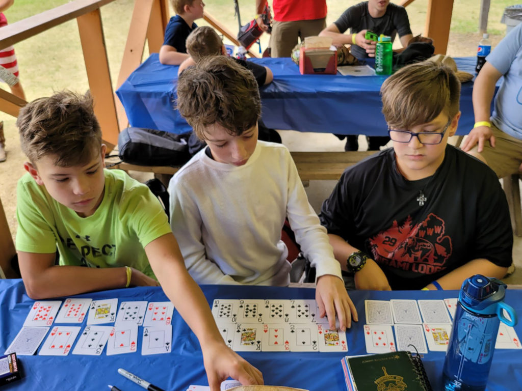 Troop 109 at DBarA in 2022 Photo by Ken Ohr