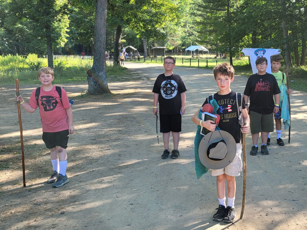 Troop 109 at DBarA in 2022 Photo by Ken Ohr
