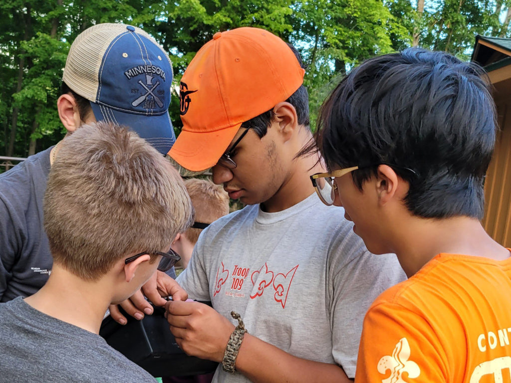 Troop 109 at DBarA in 2022 Photo by Ken Ohr