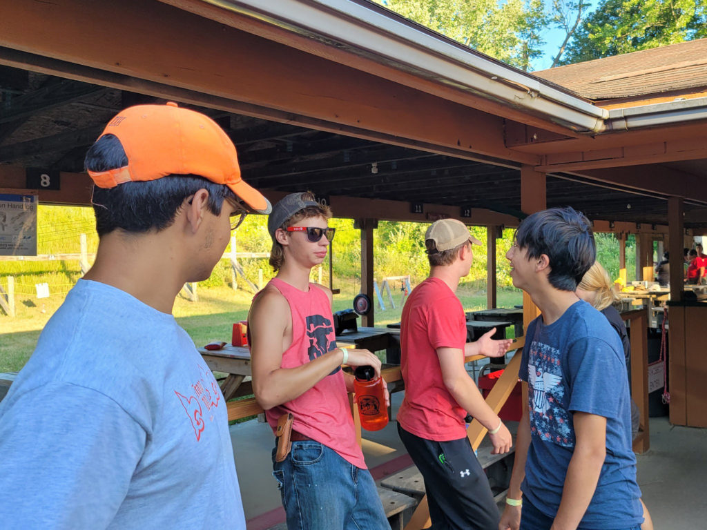 Troop 109 at DBarA in 2022 Photo by Ken Ohr
