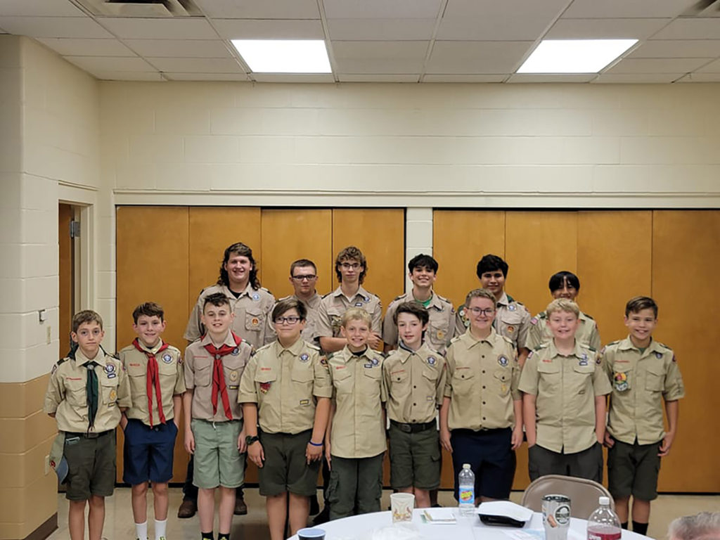 Troop 109 August, 2022